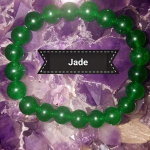 Green jade bracelet